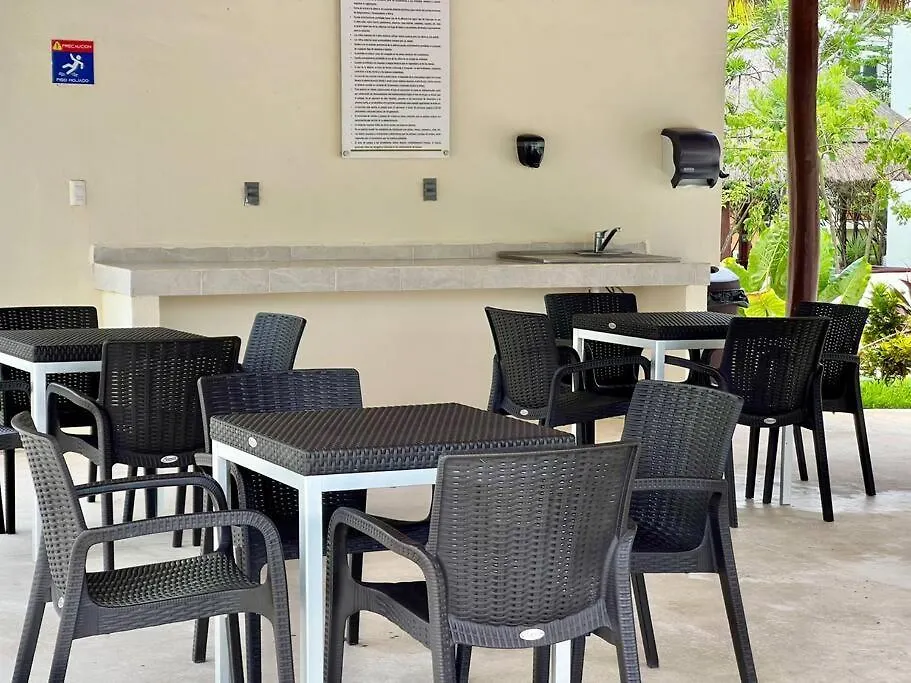 Comodo Y Hermoso Departamento Para 5 En Tulum Ir22