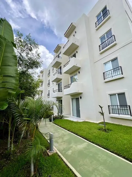 Comodo Y Hermoso Departamento Para 5 En Tulum Ir22